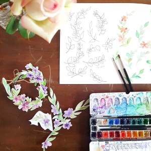 La  mia creatività mi ha portato a volter condividere con i miei amici di instagram un tutorial per divertirsi a creare insieme una ghirlanda durante il periodo di lockdown